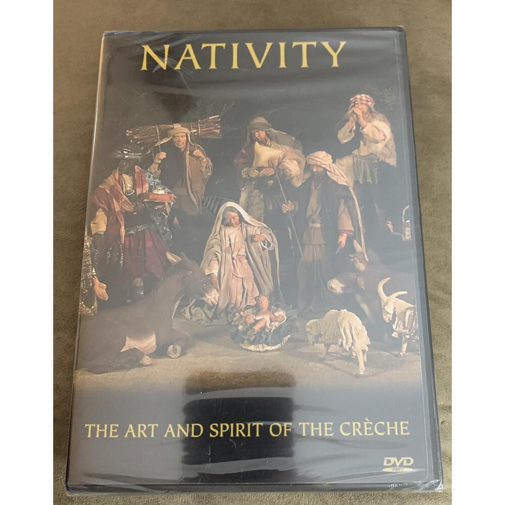 Nativity Art And Spirit Of The Creche DVD New Mepkin Abbey Christmas Religion